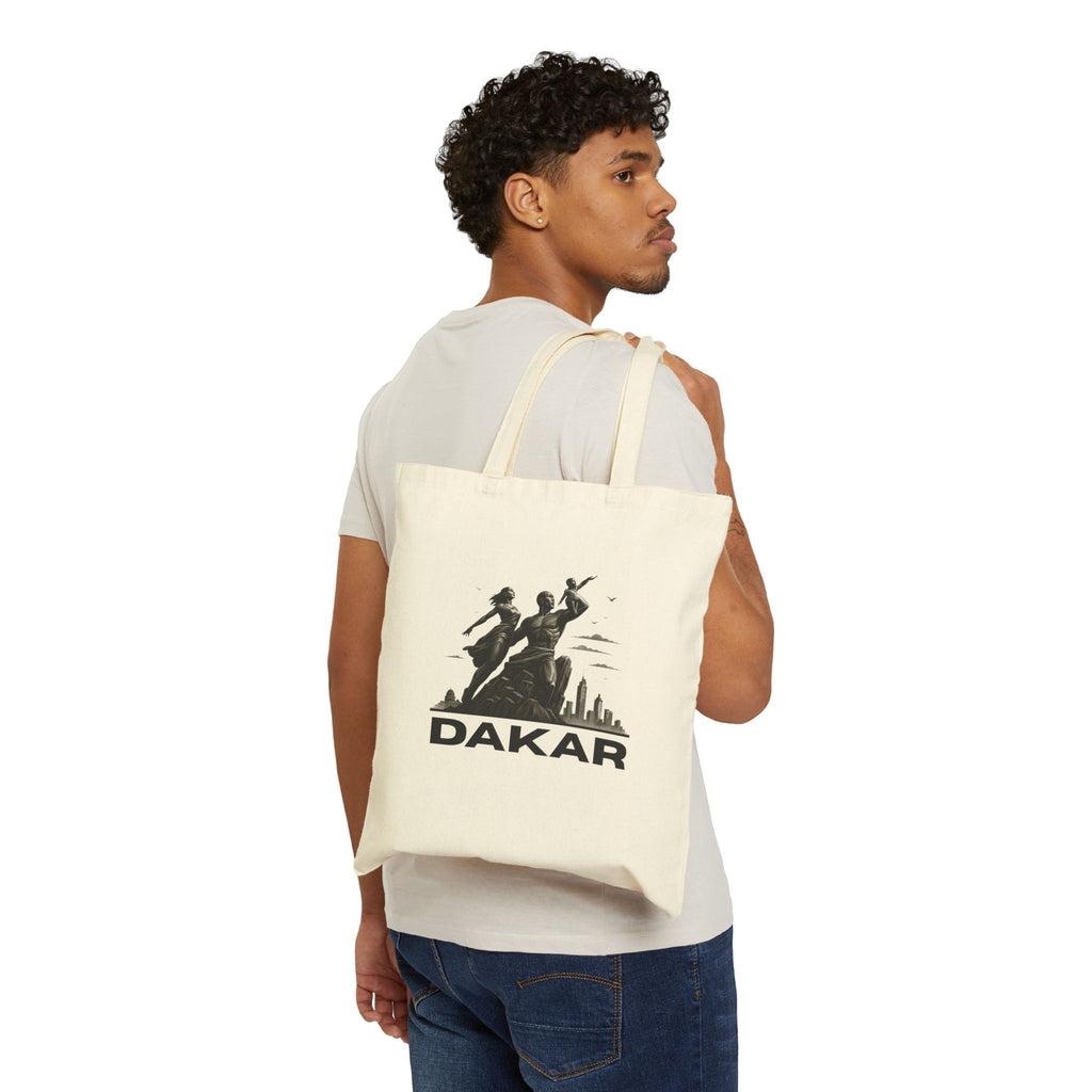 Dakar Inspired Canvas Tote Bag