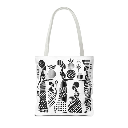 Elegant Tribal Women Art Tote Bag