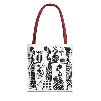 Elegant Tribal Women Art Tote Bag