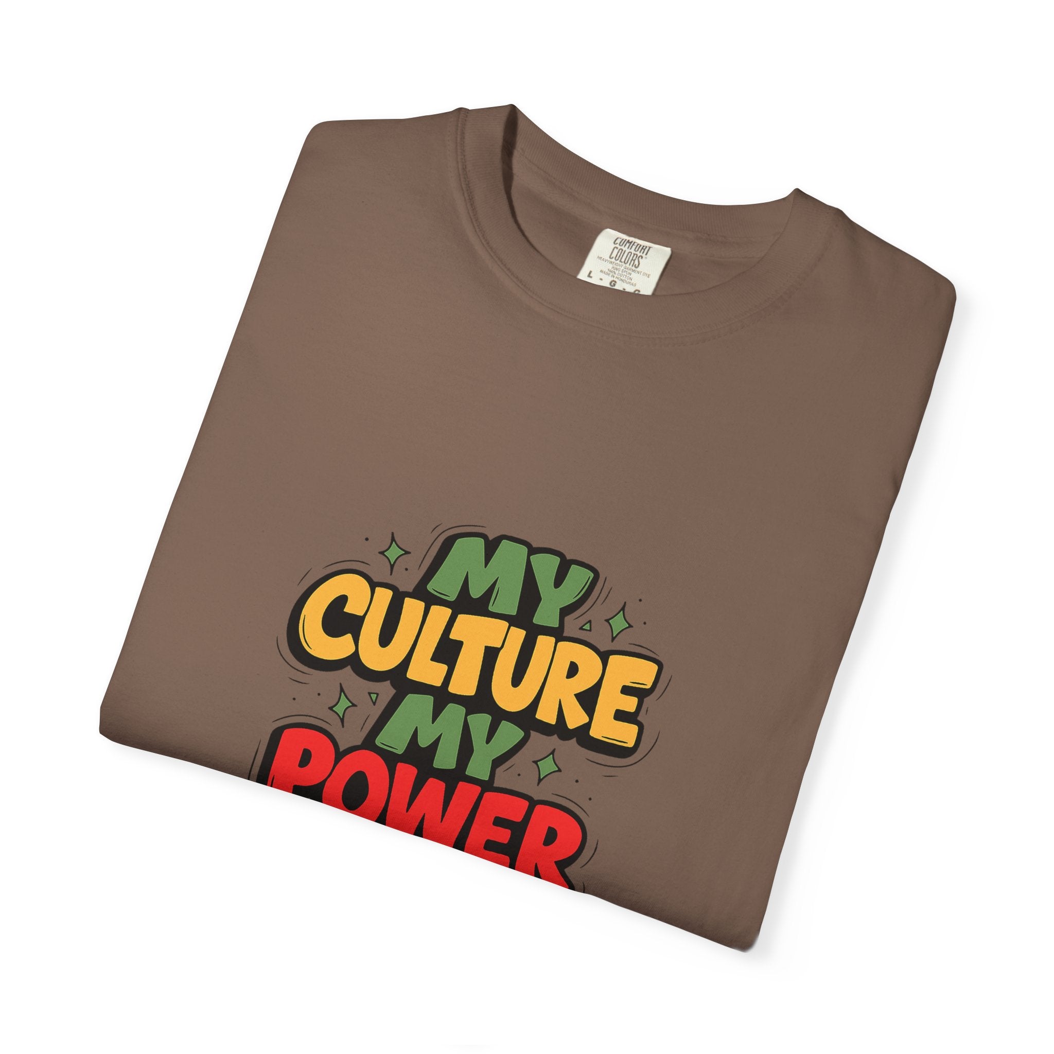 Cultural Pride T-Shirt, Unisex Garment-Dyed Tee, Self-Expression Apparel, Perfect for Festivals, Gifts, Celebrations