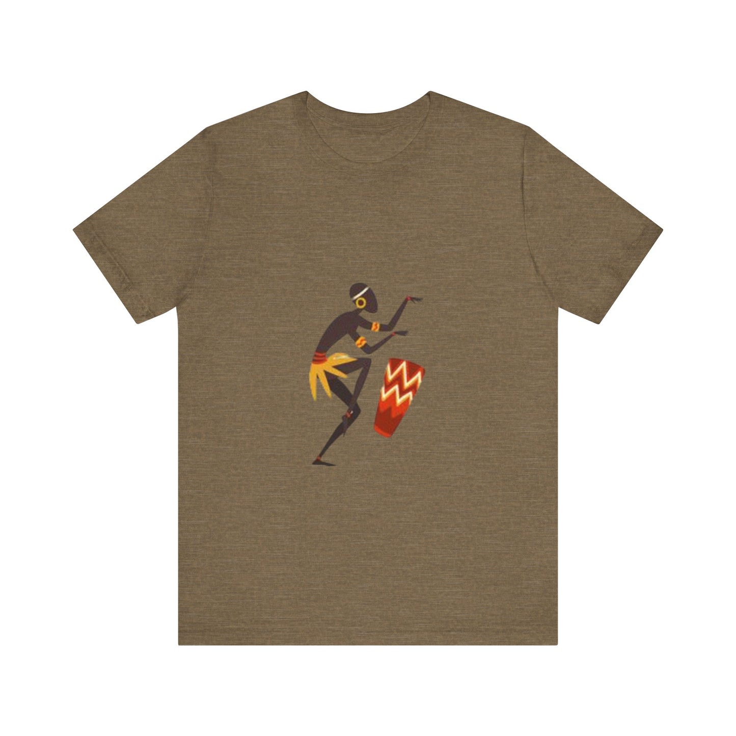 Rhythms of My Roots Tee – Afrocentric Art T-Shirt Inspired by African Dance
