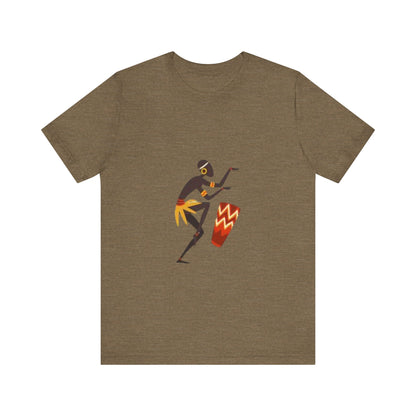 Rhythms of My Roots Tee – Afrocentric Art T-Shirt Inspired by African Dance