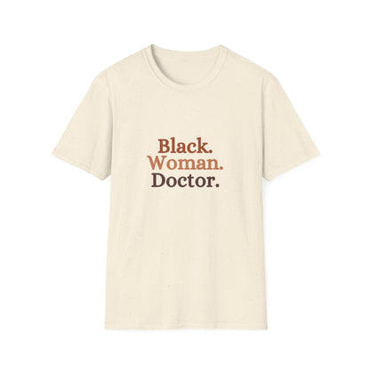 Black woman Doctor T-Shirt