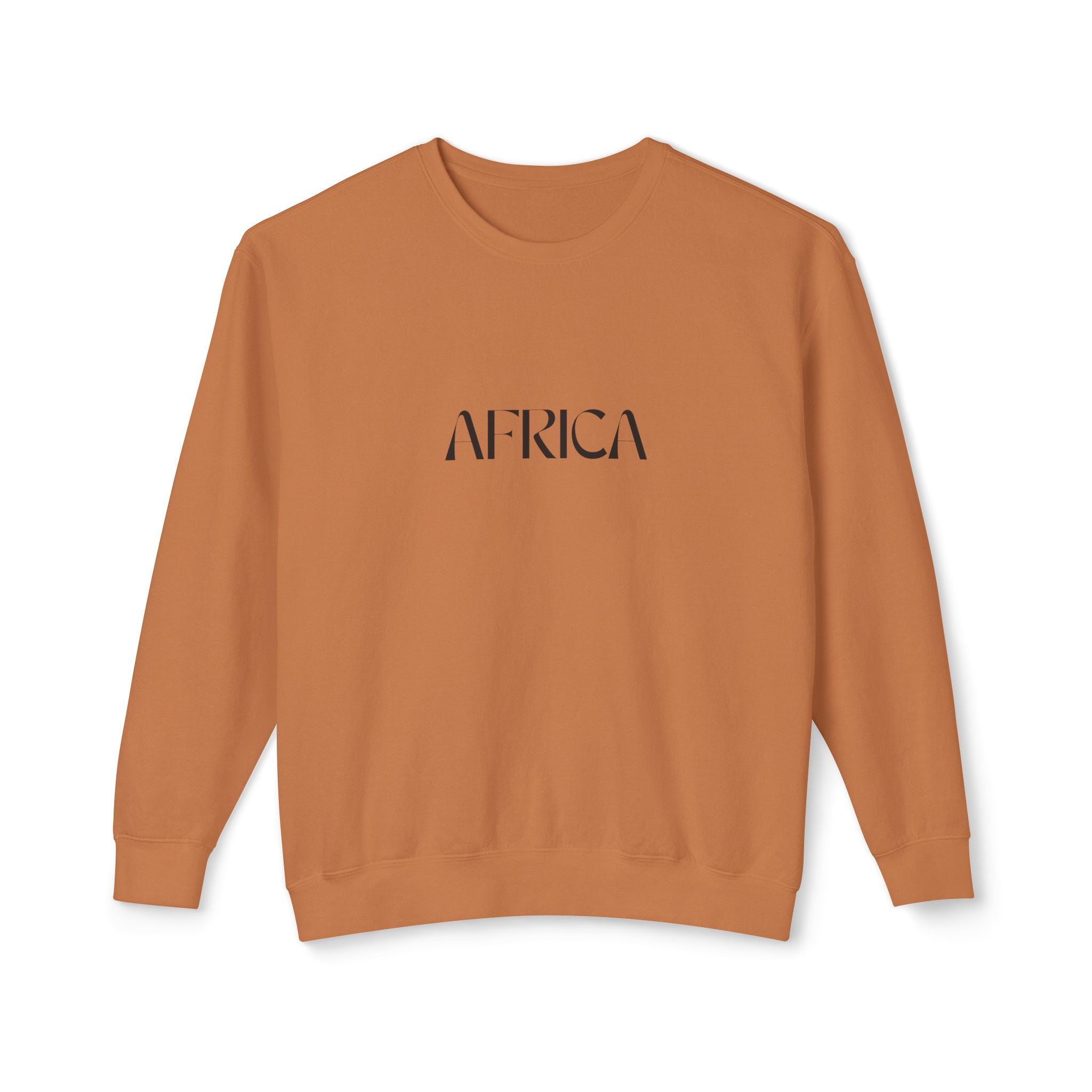 Africa Minimalist Crewneck Sweatshirt