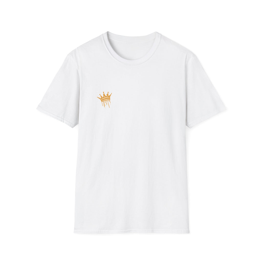 Crown Design Unisex Softstyle T-Shirt, Casual Wear, Gift for Him/Her, Birthday, Everyday Style, Fashion Statement