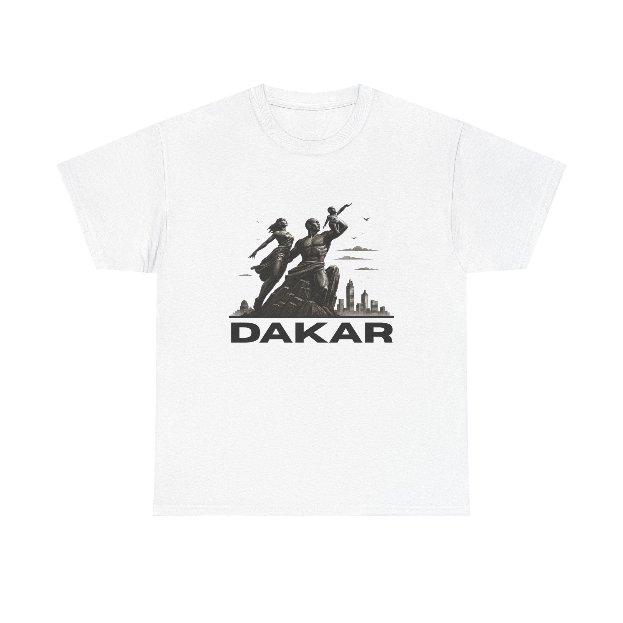 Dakar Graphic Tee, Unisex Cotton T-Shirt for Travel Lovers, Urban Style Wear, Casual Gift, Adventure Apparel