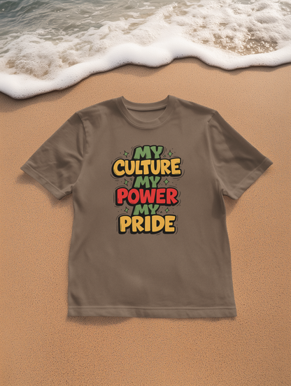 Cultural Pride T-Shirt, Unisex Garment-Dyed Tee, Self-Expression Apparel, Perfect for Festivals, Gifts, Celebrations