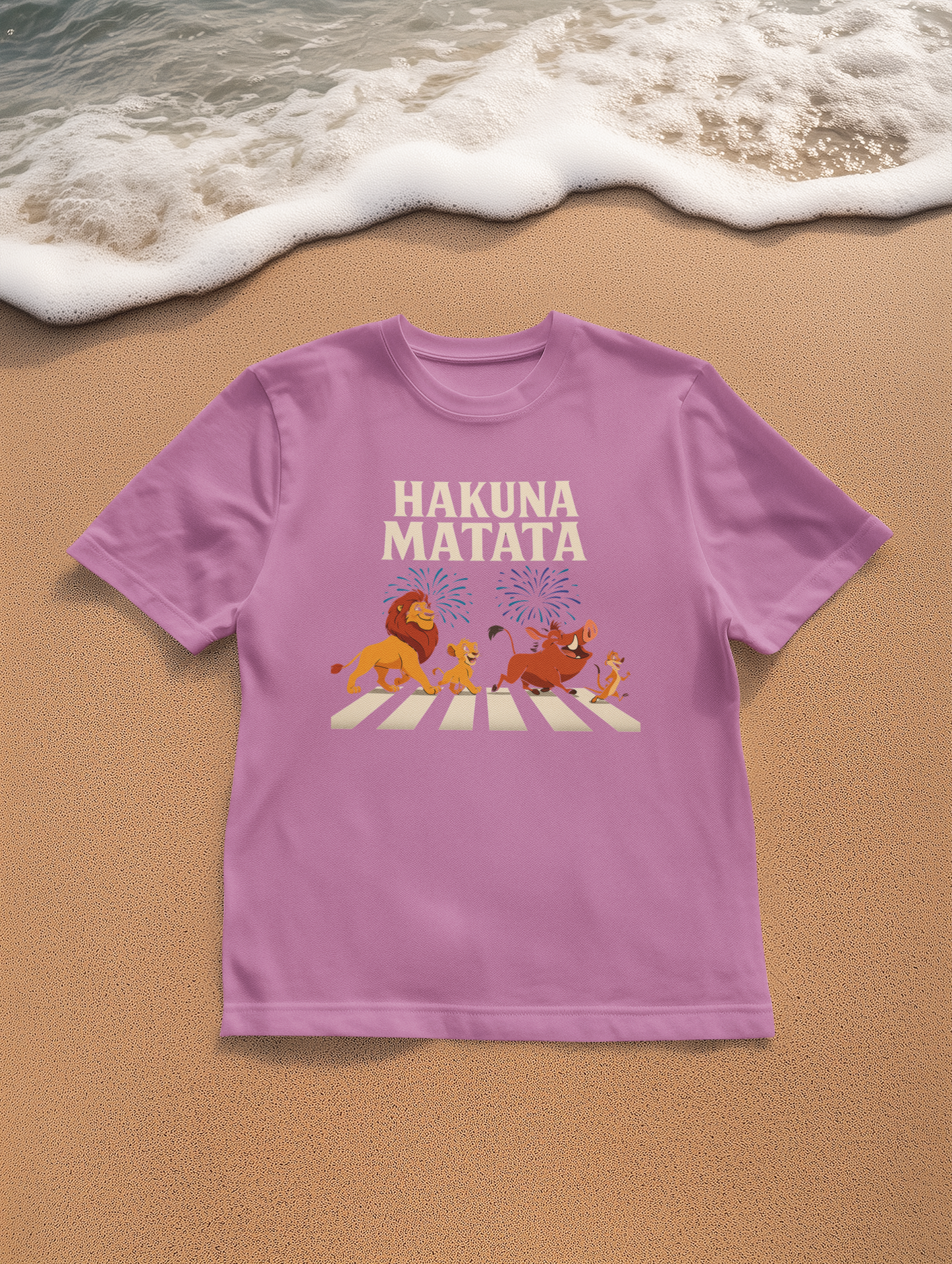 Hakuna Matata Tee, Unisex Softstyle T-Shirt, Fun Graphic Shirt, Gift for Friends, Casual Wear, Summer Tee, Disney Inspired
