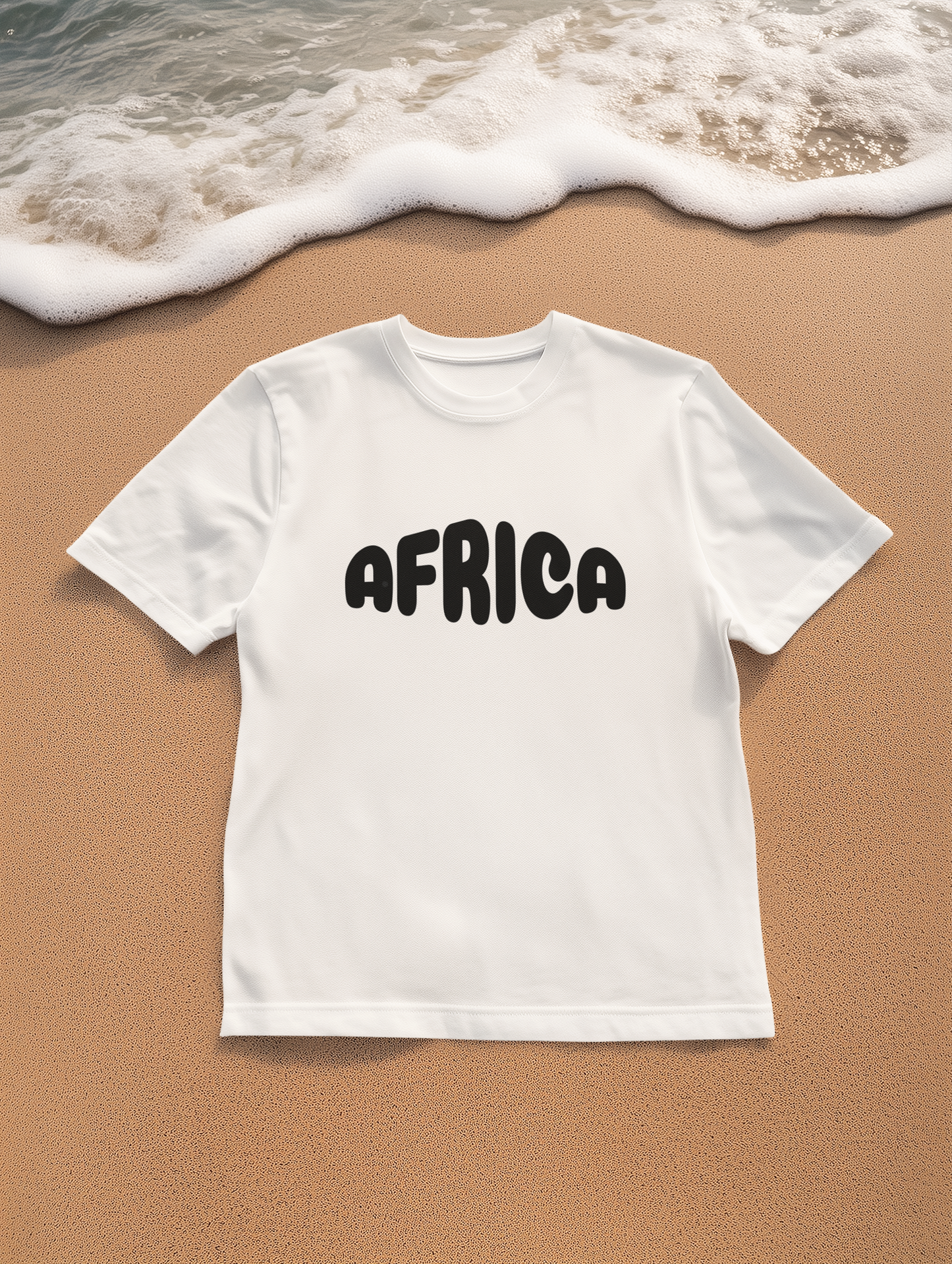 Africa Unisex Garment-Dyed T-Shirt, Casual Tee, Travel Shirt, Gift for Africa Lovers, Unisex Apparel, Summer Fashion