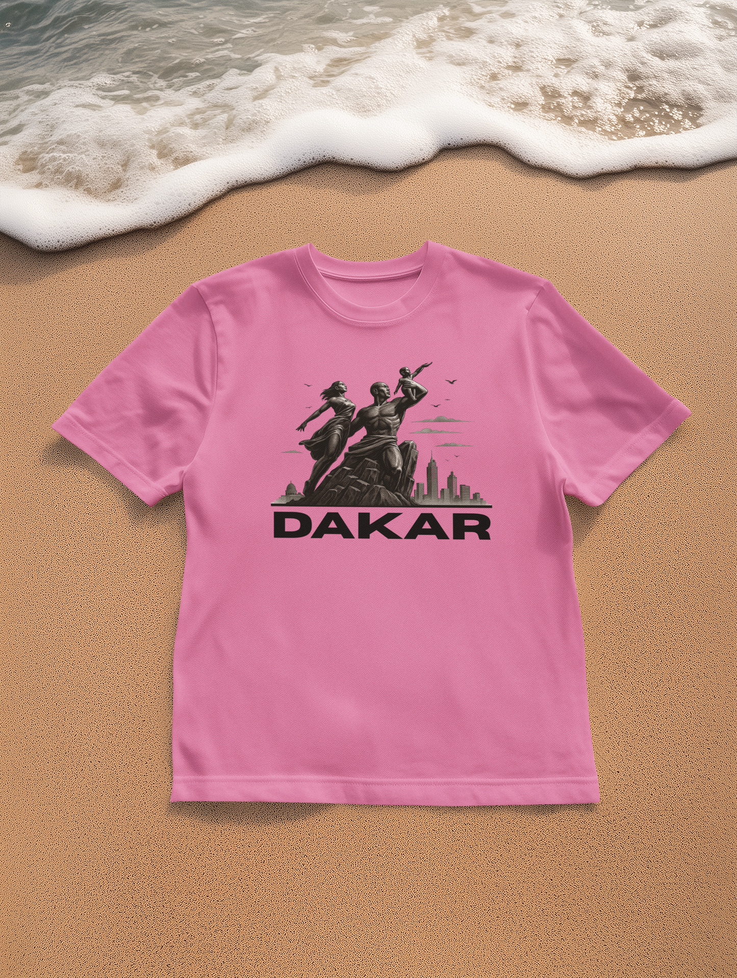 Dakar Graphic Tee, Unisex Cotton T-Shirt for Travel Lovers, Urban Style Wear, Casual Gift, Adventure Apparel
