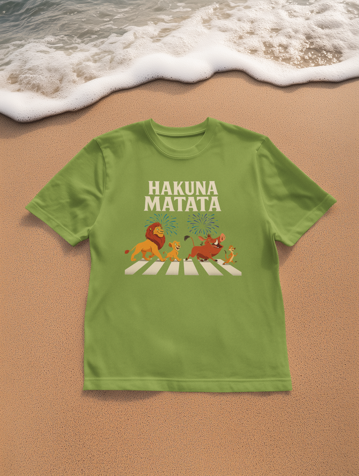Hakuna Matata Tee, Unisex Softstyle T-Shirt, Fun Graphic Shirt, Gift for Friends, Casual Wear, Summer Tee, Disney Inspired