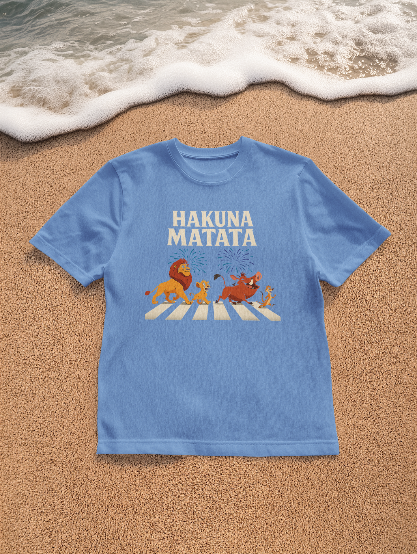 Hakuna Matata Tee, Unisex Softstyle T-Shirt, Fun Graphic Shirt, Gift for Friends, Casual Wear, Summer Tee, Disney Inspired