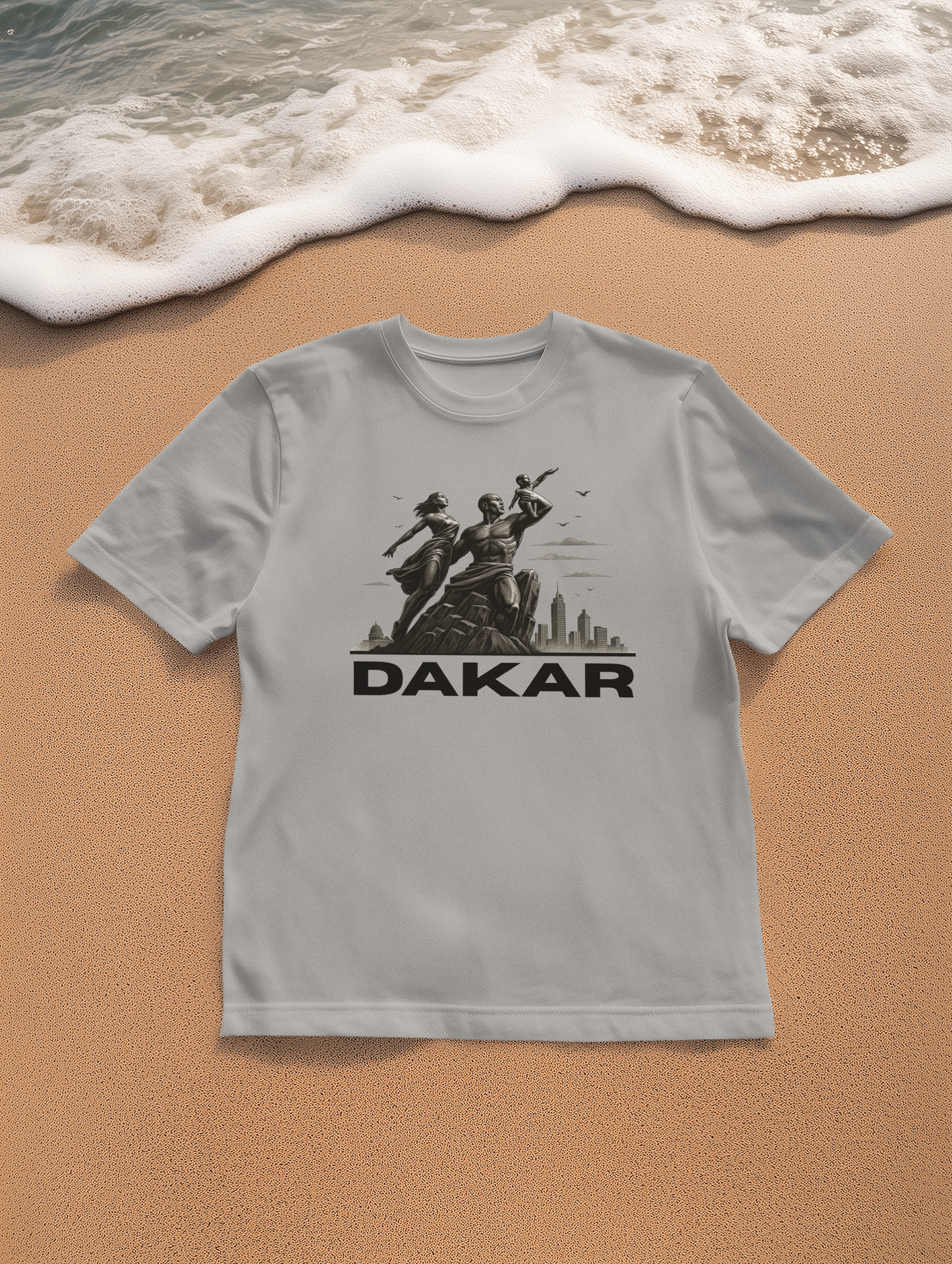 Dakar Graphic Tee, Unisex Cotton T-Shirt for Travel Lovers, Urban Style Wear, Casual Gift, Adventure Apparel