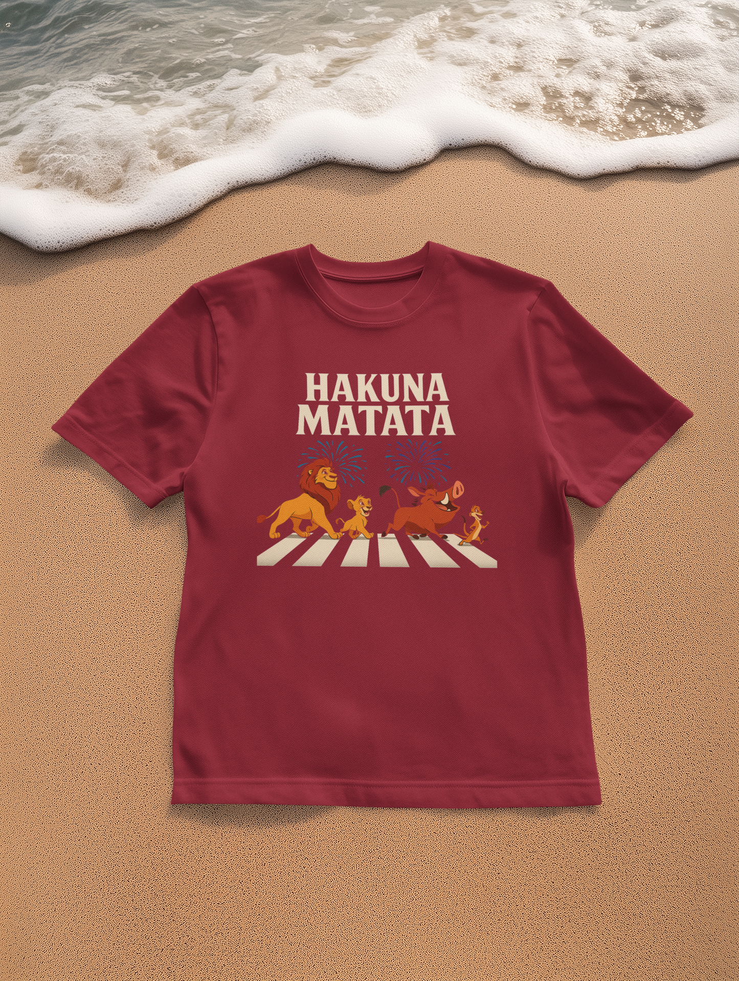 Hakuna Matata Tee, Unisex Softstyle T-Shirt, Fun Graphic Shirt, Gift for Friends, Casual Wear, Summer Tee, Disney Inspired