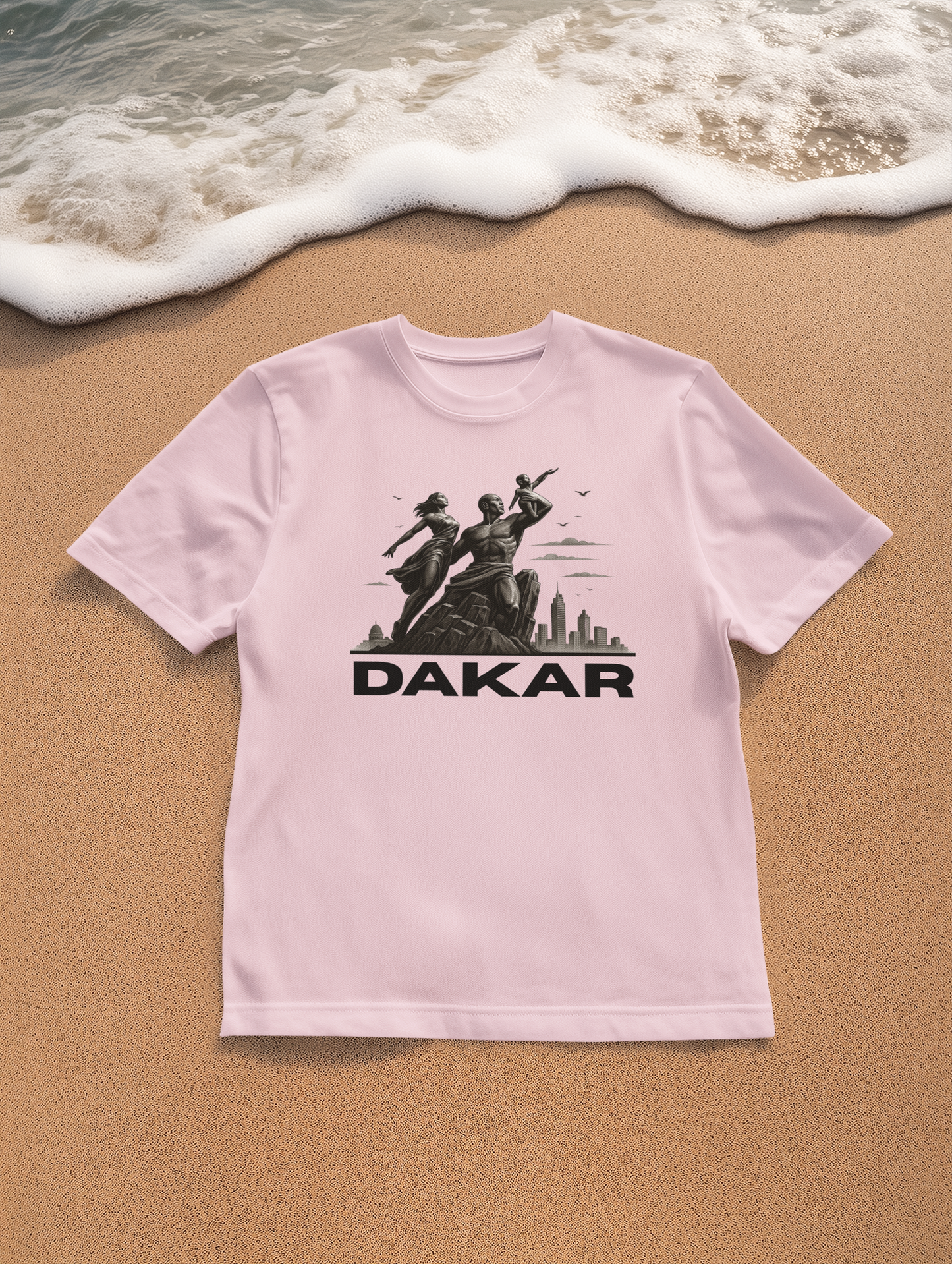 Dakar Graphic Tee, Unisex Cotton T-Shirt for Travel Lovers, Urban Style Wear, Casual Gift, Adventure Apparel