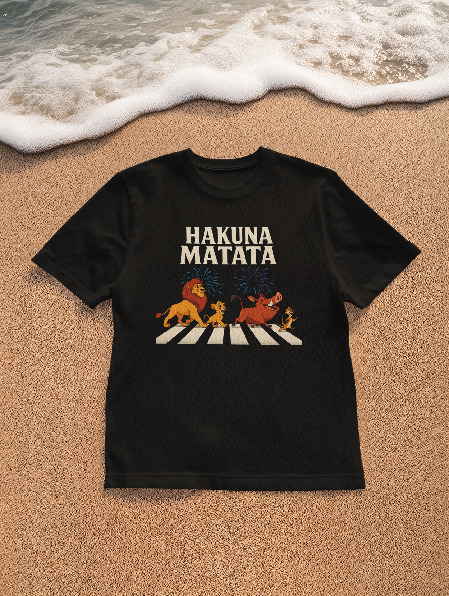 Hakuna Matata Tee, Unisex Softstyle T-Shirt, Fun Graphic Shirt, Gift for Friends, Casual Wear, Summer Tee, Disney Inspired