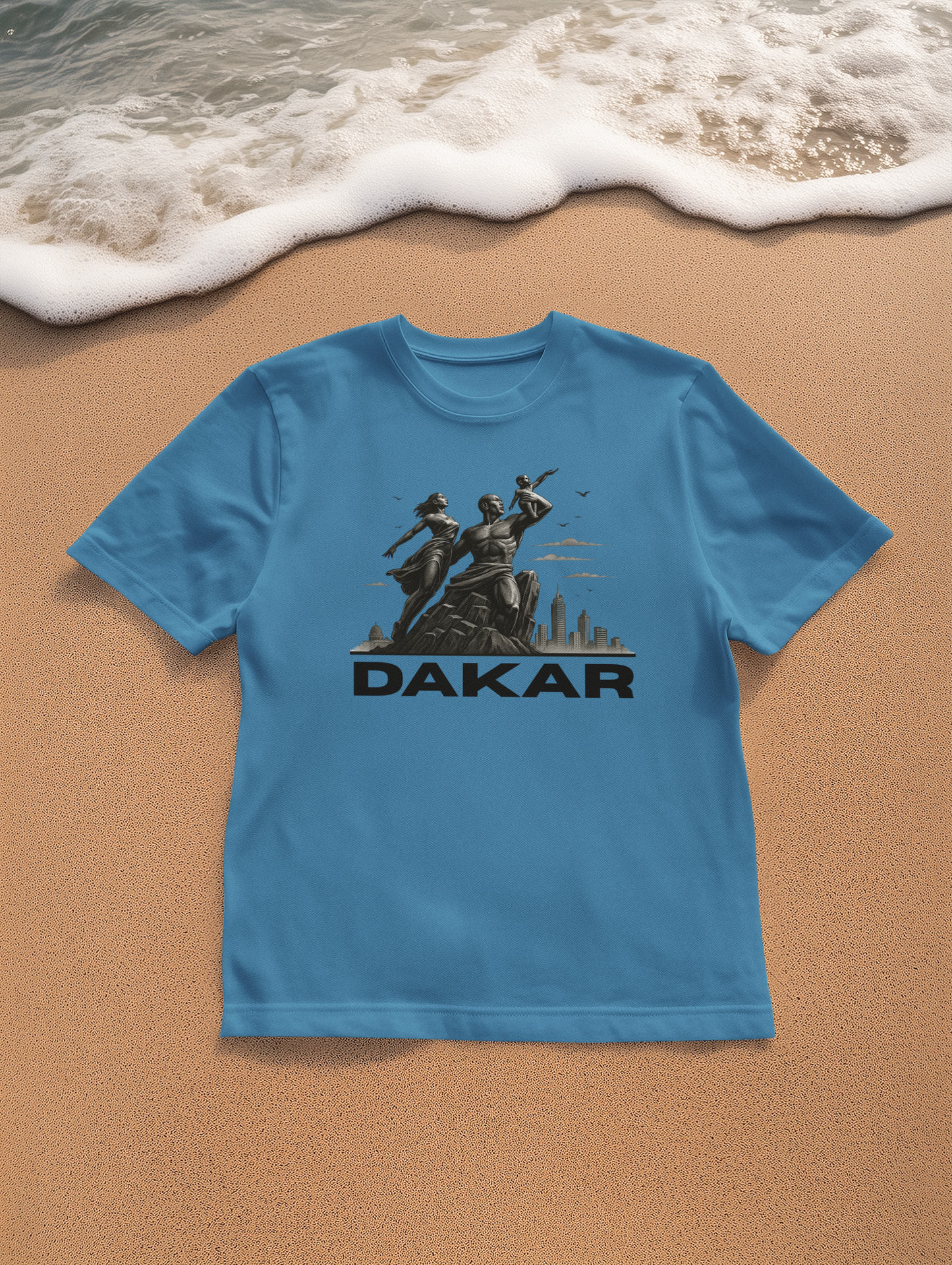 Dakar Graphic Tee, Unisex Cotton T-Shirt for Travel Lovers, Urban Style Wear, Casual Gift, Adventure Apparel