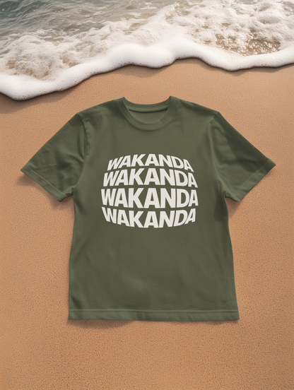 Wakanda Spirit Unisex T-Shirt, Black Panther Tee, Fan Apparel, Gift for Marvel Lovers, Movie Night Shirt