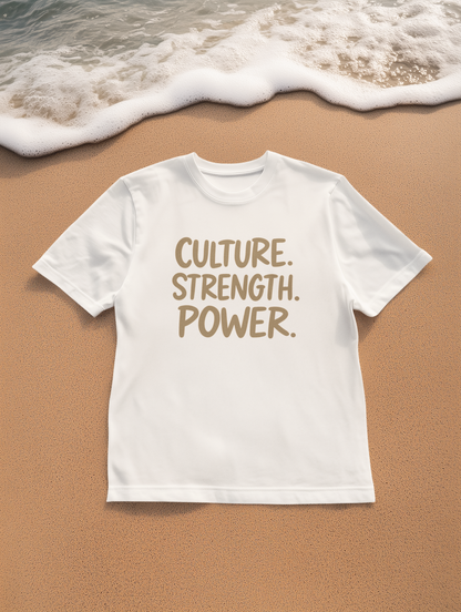 Empowering Culture T-Shirt, Unisex Garment-Dyed Tee, Strength and Power Fashion, Perfect for Celebrations, Everyday Casual Wear