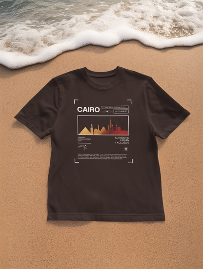 Unisex Skyline Graphic T-Shirt, Casual Wear, Gift for Travelers, Urban Style, Summer Outfit, Vacation Tee