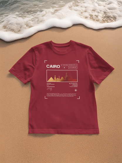 Unisex Skyline Graphic T-Shirt, Casual Wear, Gift for Travelers, Urban Style, Summer Outfit, Vacation Tee