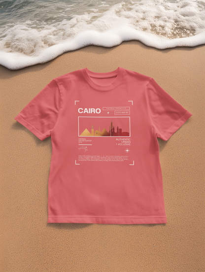 Unisex Skyline Graphic T-Shirt, Casual Wear, Gift for Travelers, Urban Style, Summer Outfit, Vacation Tee