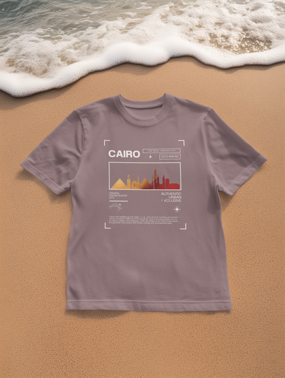 Unisex Skyline Graphic T-Shirt, Casual Wear, Gift for Travelers, Urban Style, Summer Outfit, Vacation Tee