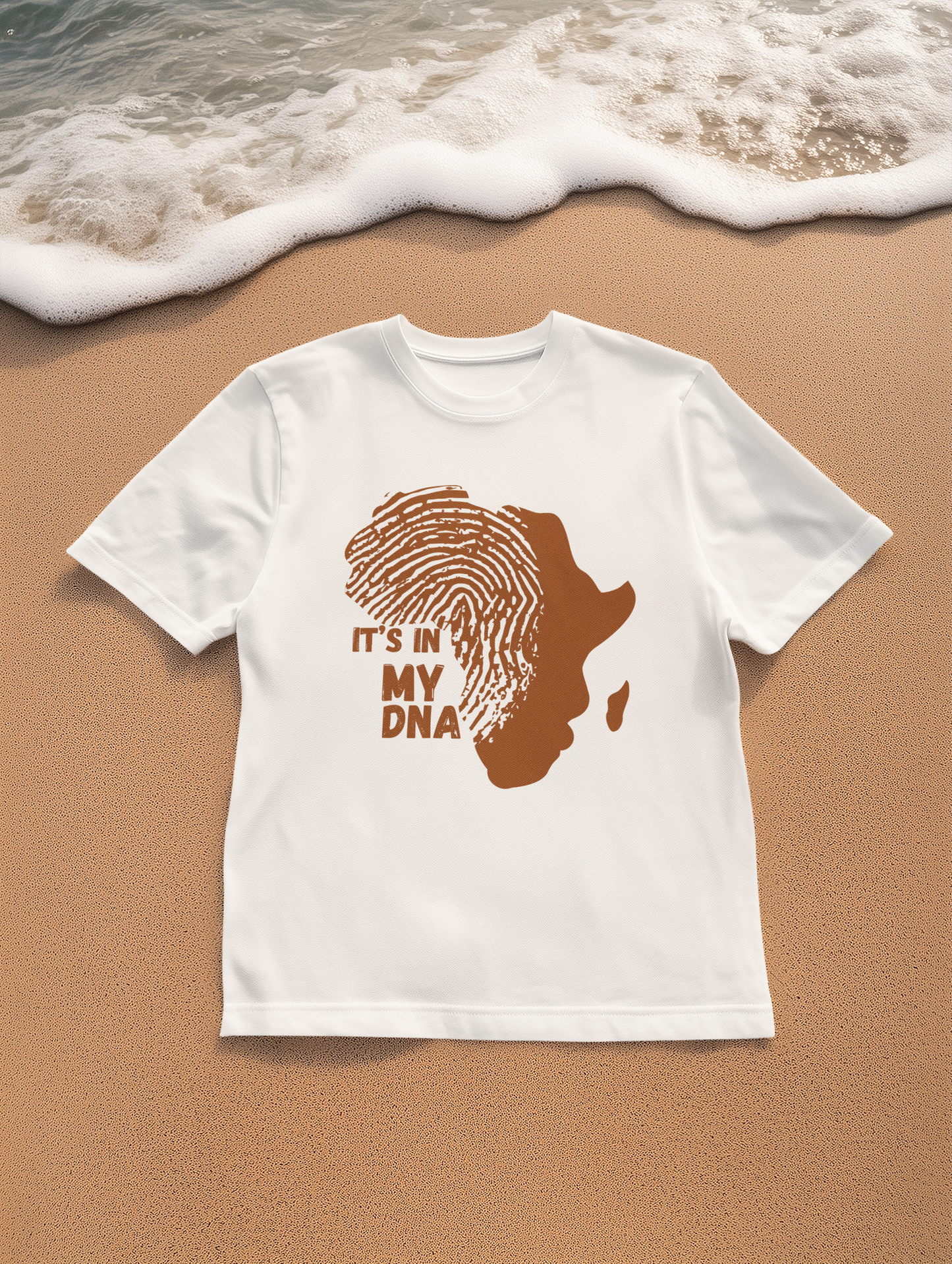 African Heritage Unisex Heavy Cotton Tee - It's in My DNA, Africa Pride Shirt, Culture Tee, Gift for Heritage Lovers,