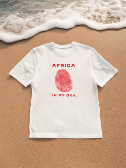 Africa in My DNA T-Shirt, Unisex Softstyle Tee, Gift for Heritage Lovers, Casual Wear, Cultural Pride Shirt, Family Reunion Top