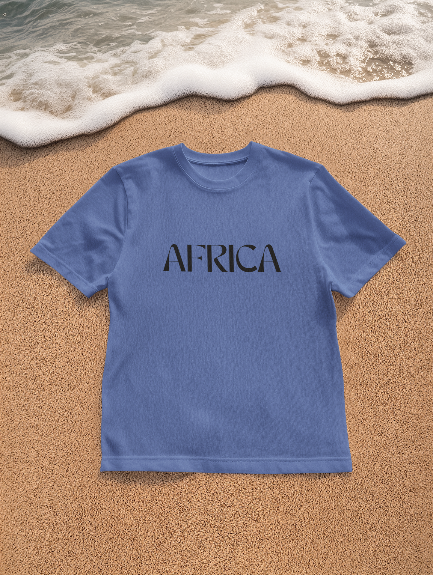 Minimalist AFRICA Typography T-Shirt, Perfect Gift for Culture Enthusiasts