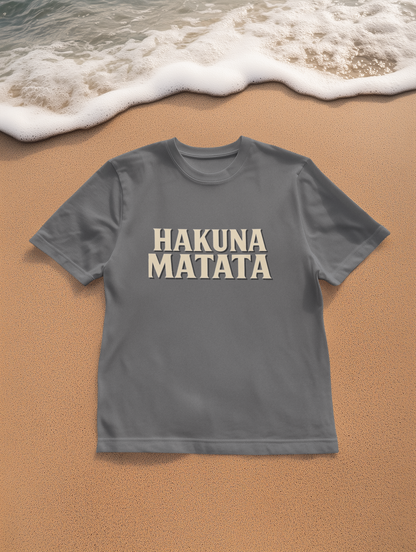 Hakuna Matata Unisex Softstyle T-Shirt, Motivational Tee, Gift for All Occasions, Relaxation Shirt, Fun Casual Wear