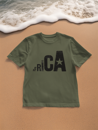 Africa Graphic Tee - Unisex Softstyle T-Shirt, Casual Wear, Travel Shirt, Gift for Nature Lovers, Festival Attire, Streetwear