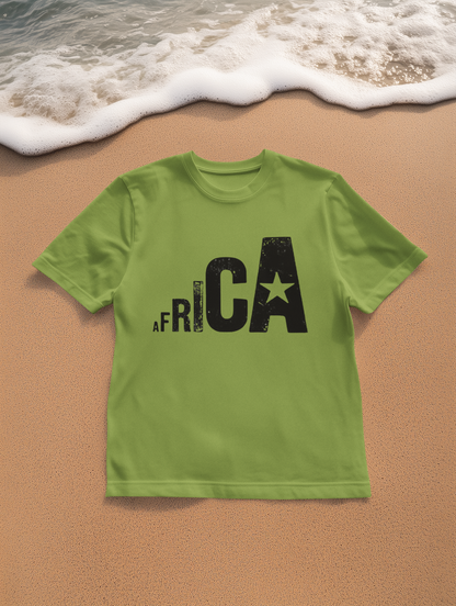 Africa Graphic Tee - Unisex Softstyle T-Shirt, Casual Wear, Travel Shirt, Gift for Nature Lovers, Festival Attire, Streetwear