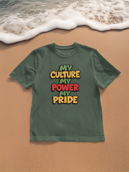 Cultural Pride T-Shirt, Unisex Garment-Dyed Tee, Self-Expression Apparel, Perfect for Festivals, Gifts, Celebrations
