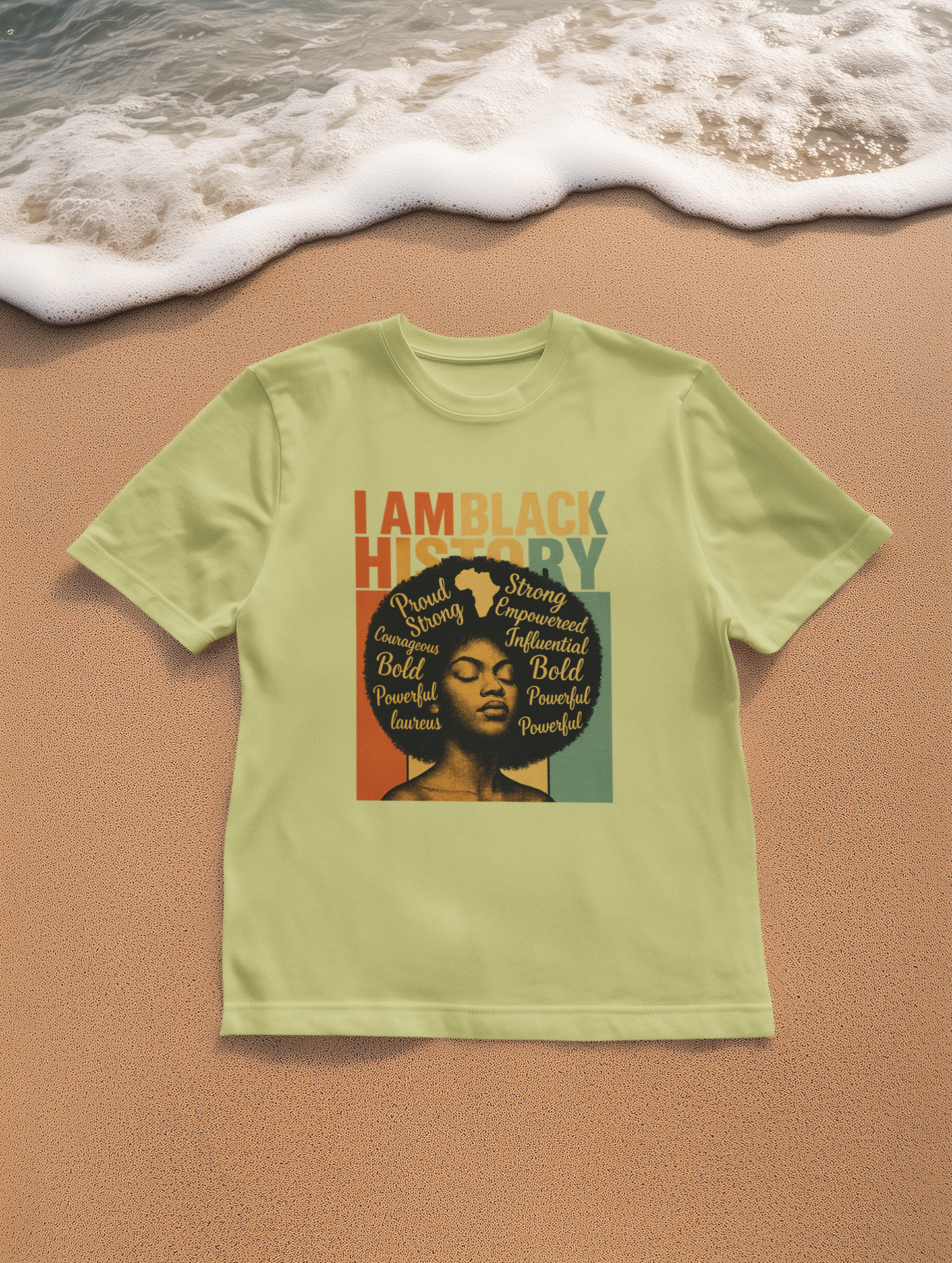 Bold Black History T-Shirt, Unisex Tee for Black History Month, Empowering Graphic Shirt, Statement T-Shirt, Gift for Activists
